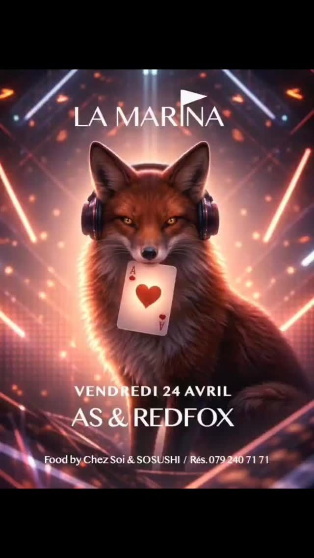 🤎🦊 Vendredi ce sont les Djs As & Red Fox qui reviennent prendre possession des platines de LA MARINA 😎 ils ont retourné le dancefloor l'été dernier, et sont bien prêts à vous faire revivre ça !
🌡Le vent tombe et les températures remontent, le cocktail idéal pour un bel afterwork et bien commencer le week-end ! ☀️
Alors Thanks God it's Friday & Get Ready With laMarina ! #tgf & #grwm 😜