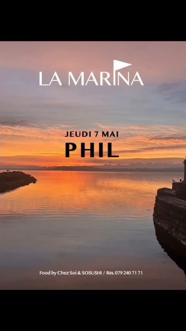 Jeudi 7 Mai, on revient, le soleil aussi 😎
C'est un Line Up Lausannois qui vous attend ce week-end, et on ouvre avec le retour de @phil_deejay ! Actif derrière les platines depuis 1983, ce collectionneur passionné de vinyles, est reconnu pour son style éclectique, des années 60 à nos jours, avec une expertise particulière en funk, groove et rock, qu'il mixe habilement à La Marina sur des vibes electro fluides et entrainantes.
Il donne à nos jeudis des saveurs de week-end !