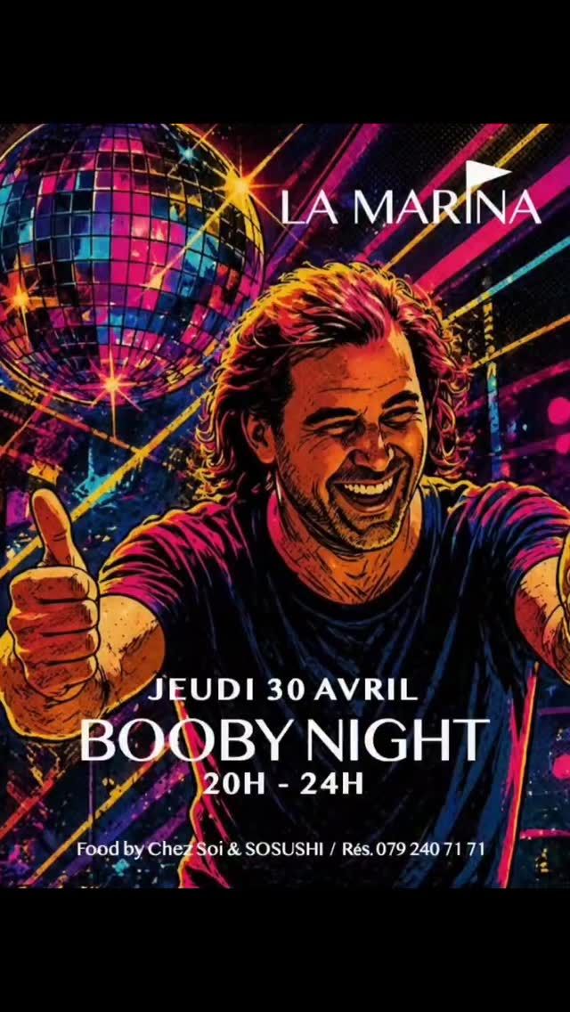 Spécialisé dans les mix vintage et "All Style", Dj @booby_night_dj ambiance la scène nocturne neuchâteloise et romande depuis 1980.
Il propose des sets variés allant des années 60 aux années 2000, incluant la musique Fiesta, Vintage, House et Club, le tout habilement associé aux Top 10 du moment.
Ce 'Vieux Briscard du Mix' (le célèbre duo formé avec Dj Dobs) incarne à la perfection l'ambiance des fameuses SOIRÉES FONDUES au Mauler de La Marina, par Marianne et Pierre Alain.
Et comme vendredi est un jour férié, ce JEUDI 30 AVRIL, ce sera très exceptionnellement jusqu'à minuit !!! 🤩🥳
⚠️ Toutes nos tables sont réservées pour manger. Cependant, nos 3 bars sont ouverts à tous !