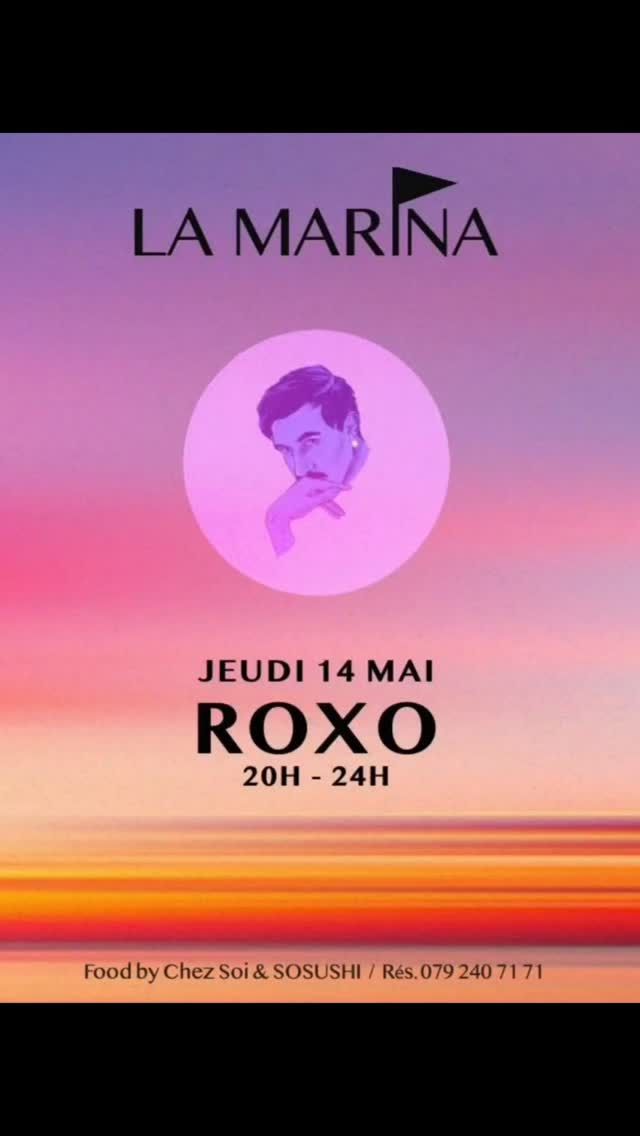 On ne vous le présente plus, ​Ivo ROXO :
L’Énergie Pure au Service du Groove
​Cette figure incontournable de la scène neuchâteloise, et autre moitié du duo Psycho Weazel, @roxo_ revient aux platines de LA MARINA en solo, pour une immersion sonore totale.
Puisant son inspiration aussi bien dans l’héritage de Giorgio Moroder que dans les sonorités électroniques les plus actuelles, il a l'art de transformer chaque set en un voyage magnétique.
​Entre Italo-disco rétro, House percutante et pépites Indie-dance, ROXO déploie une énergie contagieuse et une sélection pointue faite pour faire vibrer le dancefloor.
Ce JEUDI 14 MAI exceptionnellement jusqu'à minuit, notez votre rendez-vous immanquable avec l’un des meilleurs ambassadeurs de l'électro locale pour une nuit placée sous le signe de l'éclectisme et du groove.