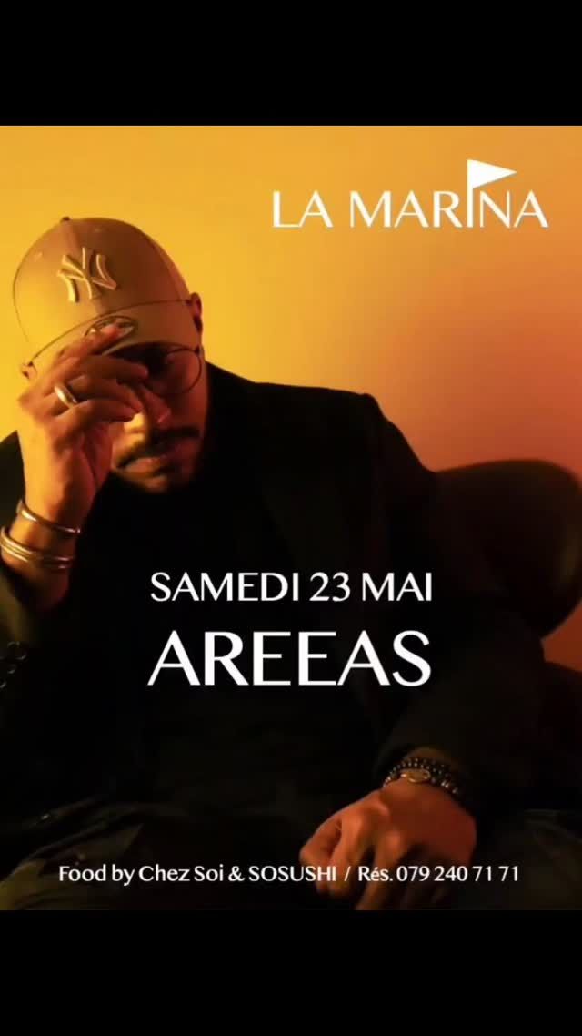 Dj @areeas n'a plus ses preuves à faire ! Chaque fois qu'il prend les platines de La Marina, il affole les foules ! On se souvient encore de sa performance aux côtés de l'incroyable Deer Jade lors de notre 10ème anniversaire ! 🤩
Et après un set détonnant pour notre Opening 2026, il revient ce Samedi 23 Mai assoire son style une fois de plus, avec une énergie qui lui est propre ✨️