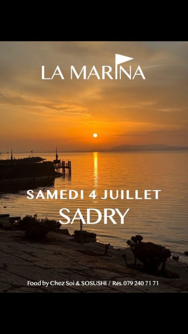 🪩 SAMEDI 4 JUILLET 🪩 C'est Dj @sadry_be qui vient reprendre sa place derrière les platines 🎚🎶 avec son set éclectique et entraînant qui rappelle que le bonheur débute par la bonne humeur 🤗