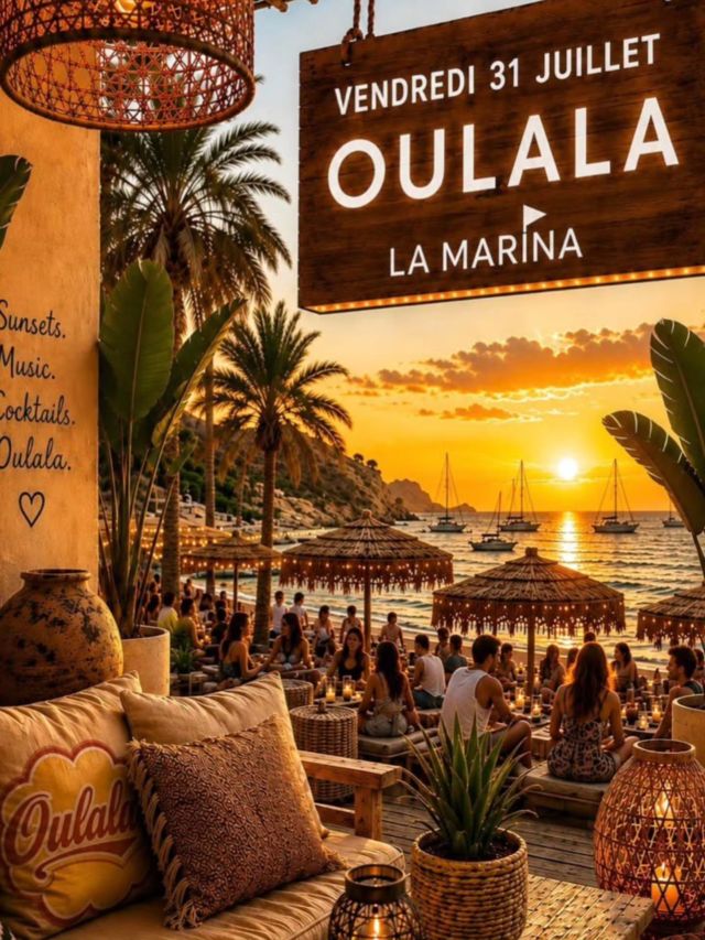 Elle revient,  pour son avant dernière édition de la Saison, la désormais célèbre soirée OULALA 🍭
Un concept directement inspiré des folles nuits d'Ibiza 🎶🪩🎊 pour être au cœur de cette ambiance unique, pensez à réserver votre table rapidement ! Montez à bord et laissez vous embarquer vers les vibes magnétiques d'Es Vedra ! ✨️