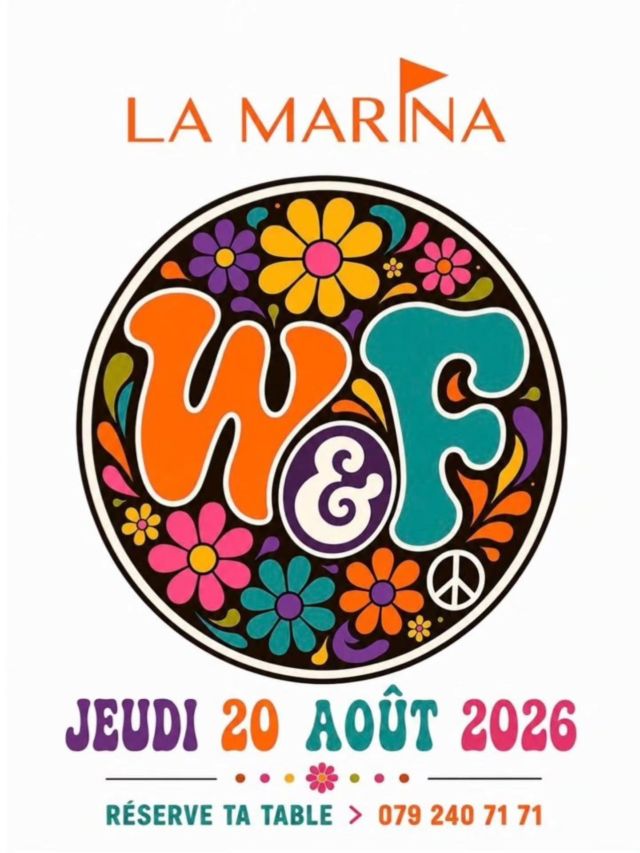 Ce Jeudi 20 Août, une reprise en good vibes avec notre duo loco W&F qui vous emmène sur les meilleurs sets remixés d'Ibiza, pour prolonger un peu vos vacances !
⚠️ Ce soir nous ne pourrons exceptionnellement malheureusement pas vous offrir la cuisine de SOSUSHI. Mais l'equipe de ChezSoi* sera présente pour vous régaler de leurs savoureuses Pizzas, leurs planchettes gourmandes et leur délicieux Tartare !

Ce Vendredi 21 Août, c'est notre talentueuse pépite Léo, alias Soloporunbesso, qui ramènera un peu de soleil au cœur de La Marina avec ses sons uniques et transcendants !
Pour une table à l'abris, pensez à réserver 😉

Ce Samedi 22 Août, Dj Grooveshake ambiancera votre soirée par ses sets éclectiques et ses remixes rythmés qui vous font danser sans même que vous ne vous en rendiez compte !