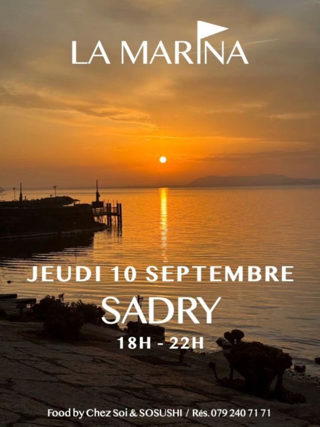 CLOSING J -10 • avant dernier JEUDredi !!! 
Une fois n'est pas coutume, la météo sera restée de notre côté jusqu'au bout cette saison ! 🙌😎
Venez profitez des dernières douceurs estivales, culinaires, musicales et hydratantes,
rythmées par dj @sadry_be pour le dernier Jeudi 🌮 Tacos&Pizzas 🍕 de la saison 2026 !! 
⚠️ en raison de l'accueil de plusieurs events ce jour à LA MARINA, il vous est fortement conseillé de reserver si vous souhaitez une table 🤩

ndld : la dernière 🫕 au 🍾 du Jeudi 17 Septembre est COMPLÈTE 😘